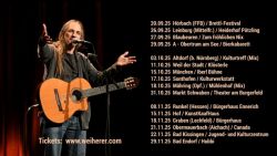 Weiherer live im Herbst 2025